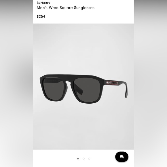 Men’s Burberry Wren Square Sunglasses - Picture 2 of 4